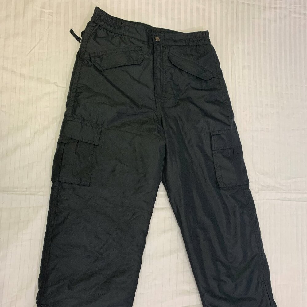 🍎🍎🍎 GLACIERS EDGE GIRLS SNOW SKI CARGO PANTS SIZE M 10/12 🍎🍎🍎